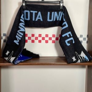 Soccer scarf for Minnesota United FC the “Loons”